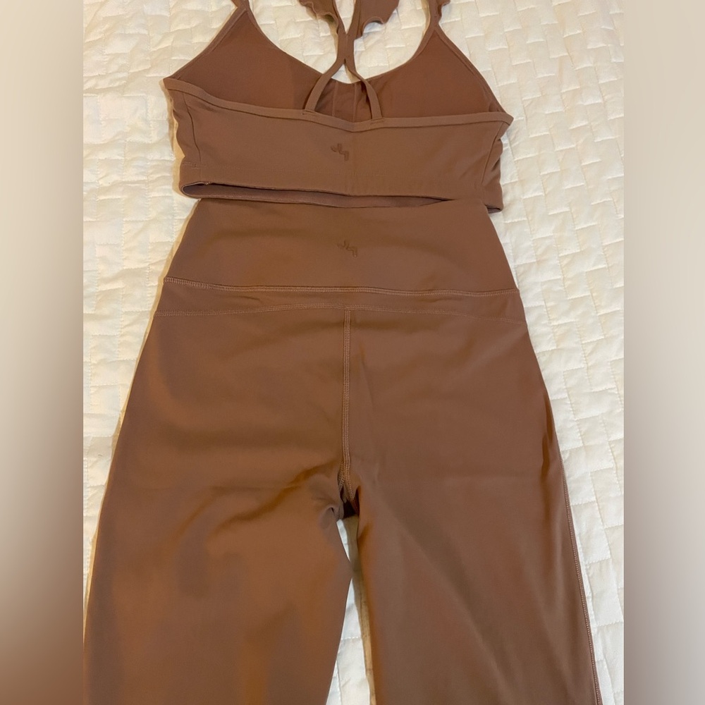 JoyLab Brown Flare Pants & Top Set - Picture 7 of 8